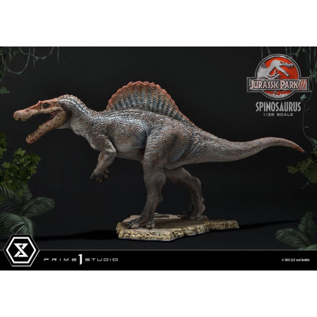 Jurassic Park III Prime Collectibles socha 1/38 Spinosaurus 24 cm